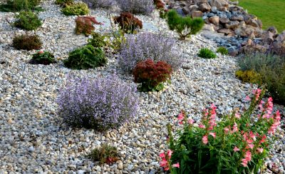 Stone Garden Installation