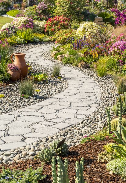 Pathway Landscaping in Fresno