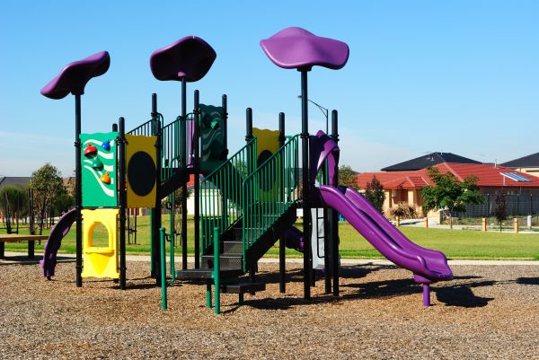 Playground Mulch Removal in Fresno