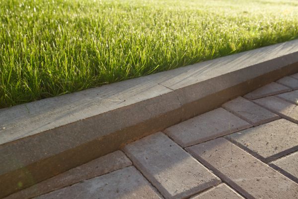 Lawn Edging Replacement in Fresno