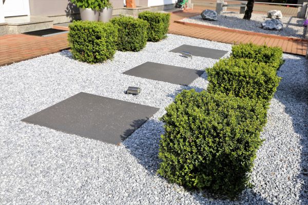 Stone Garden Landscaping in Fresno