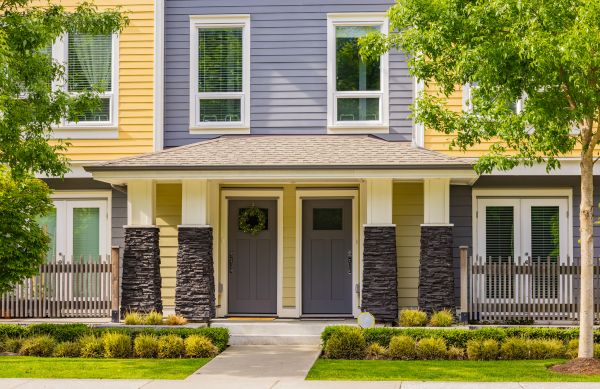 Townhouse Landscaping in Fresno